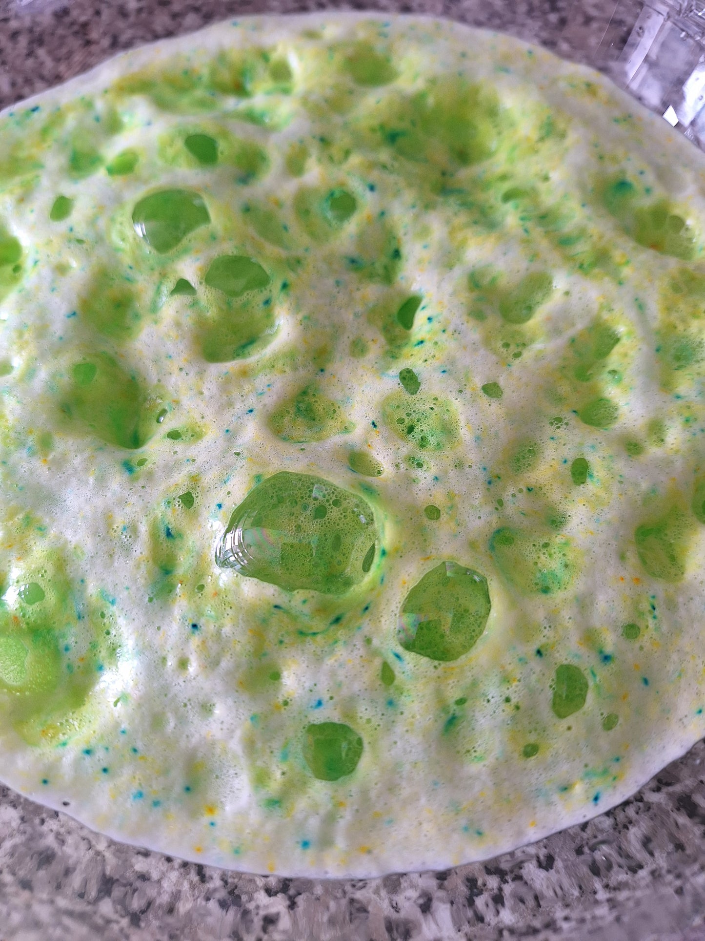 Lime, basil & orange bath bomb